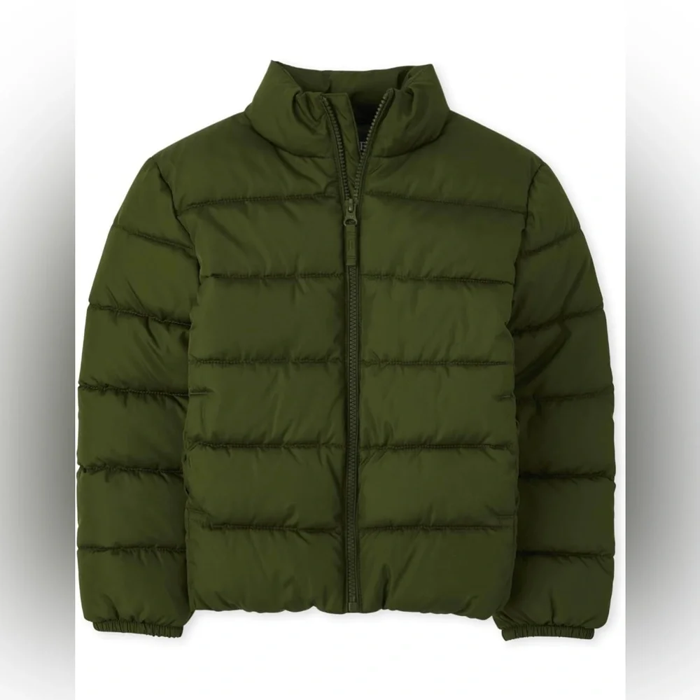 Children’s Place Olive Green Puffer Jacket XLarge